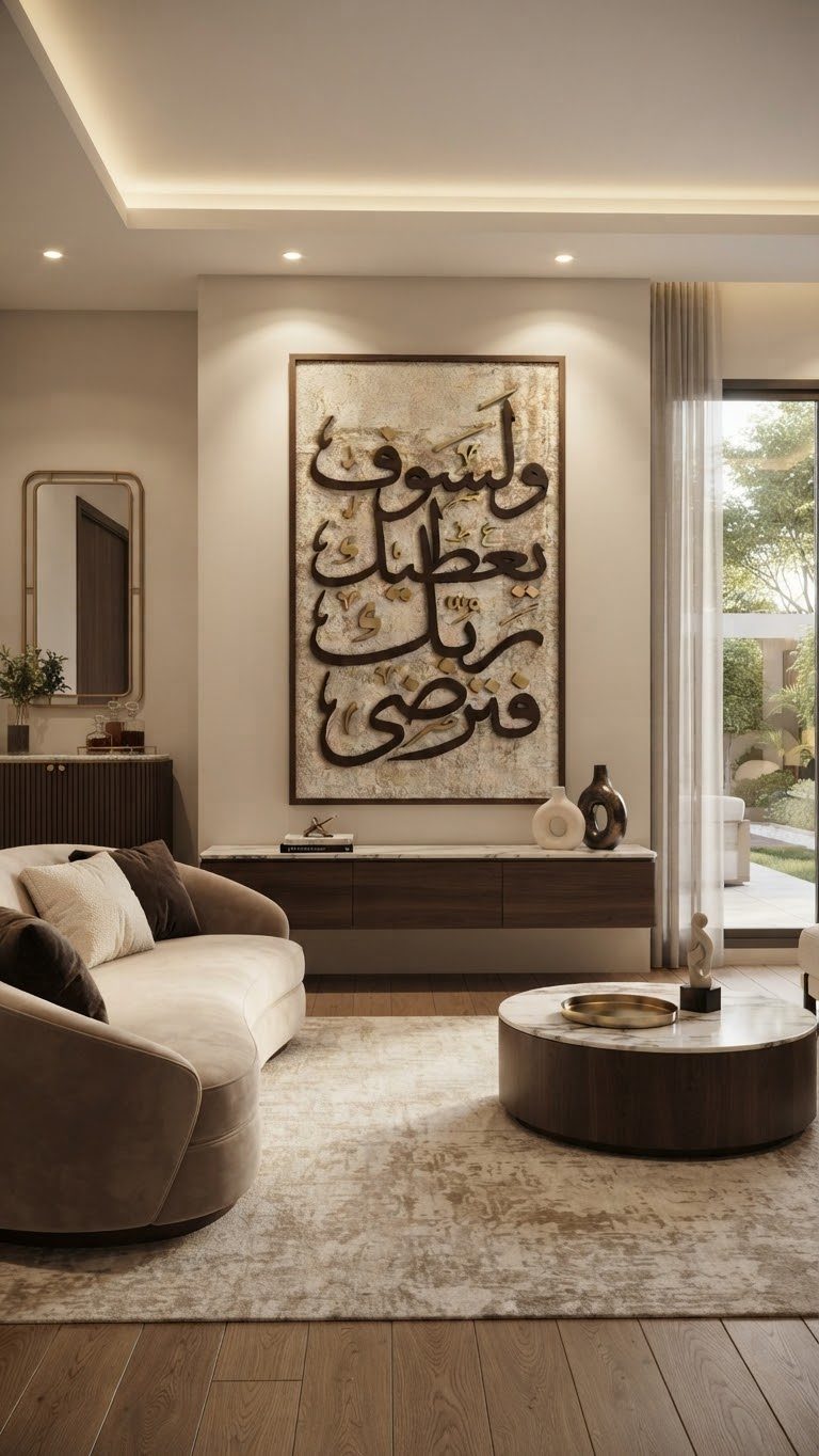 ولسوف يعطيك ربك فترضى الحجم الكبير